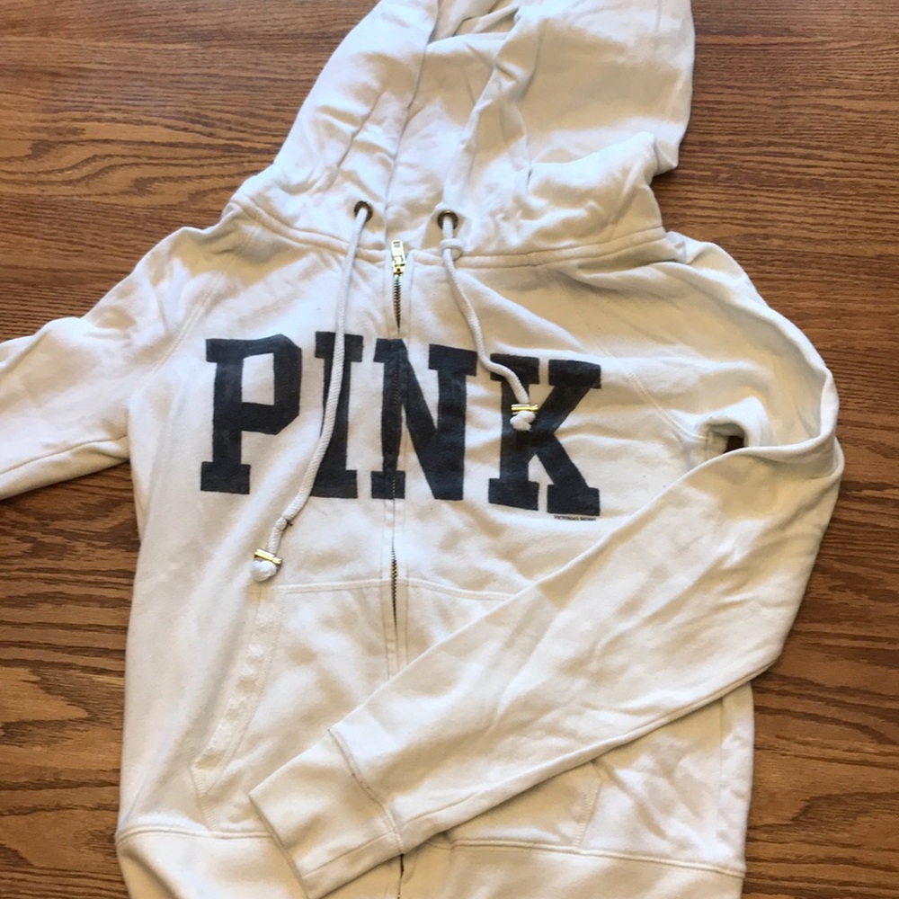 PINK white jacket